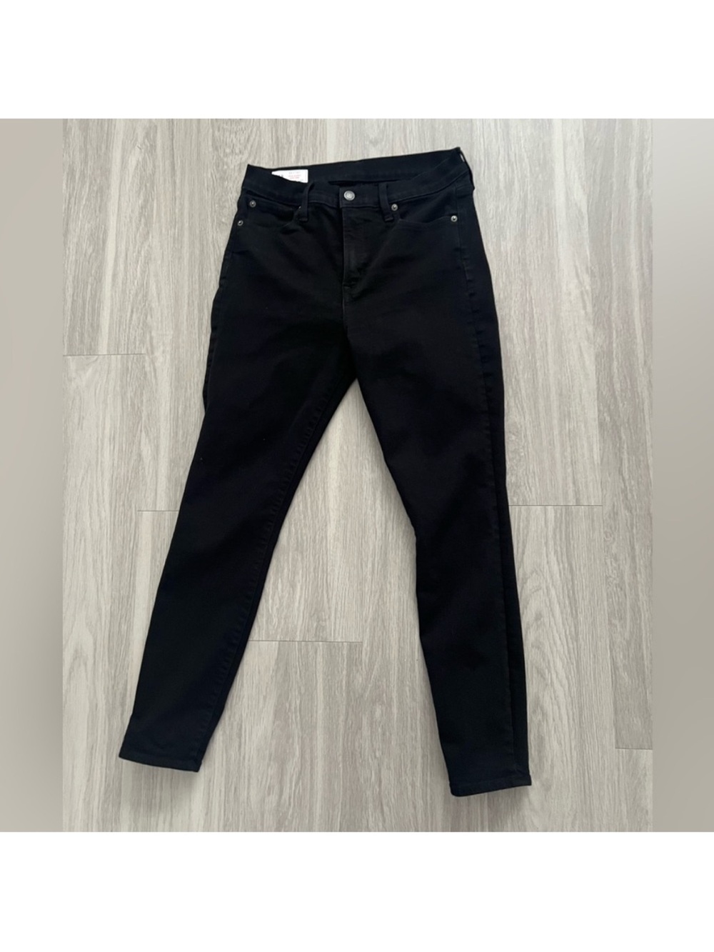 GAP True Skinny Jeans Women’s 30 10R Black High Rise Stretch Denim